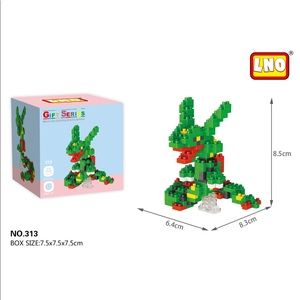 Pokémon Rayquaza 202pcs Nano Blocks